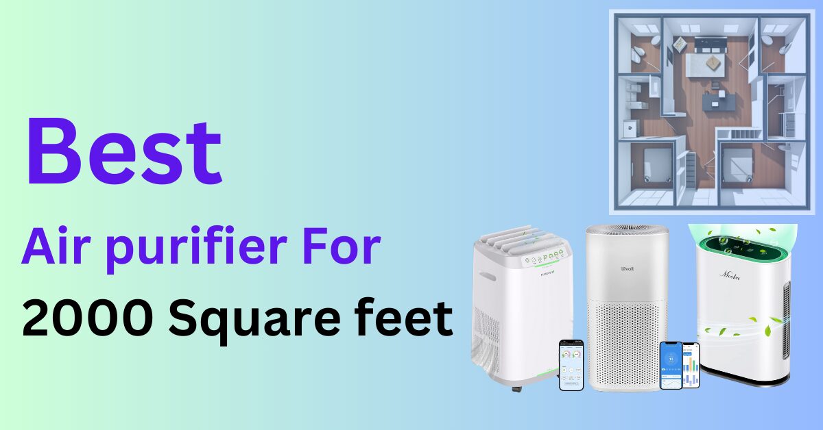 best air purifier for 2000 square feet